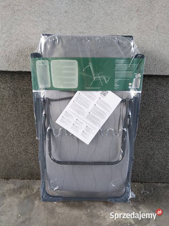 NAJTANIEJ Fotel Ogrodowy z Podnóżkiem Składany z Zabrze