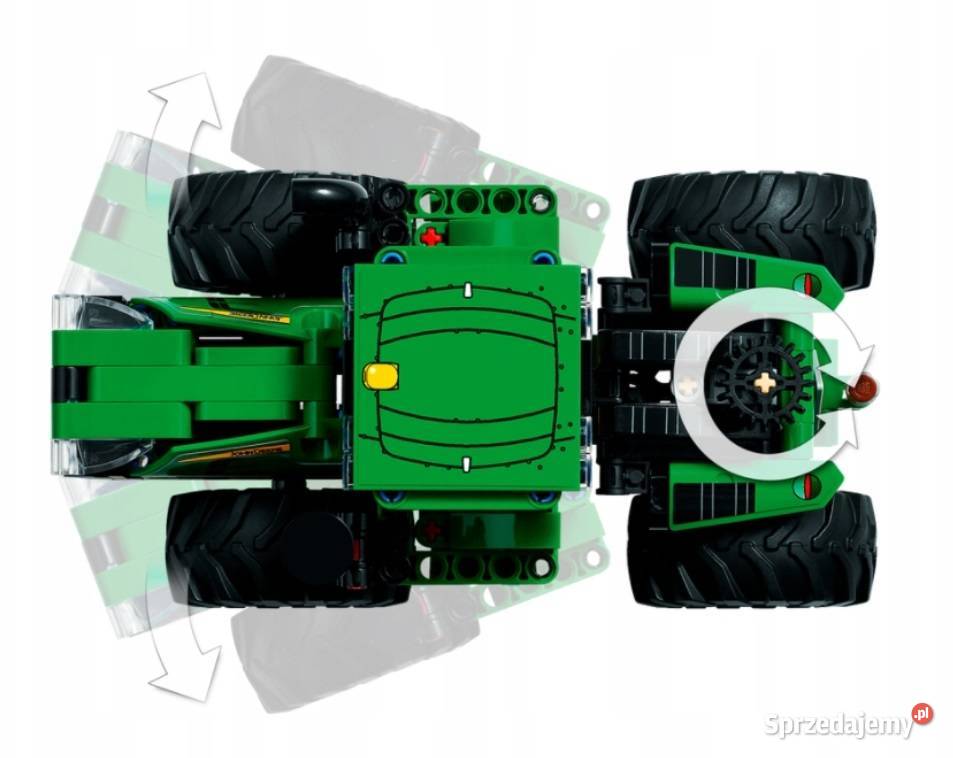 LEGO TECHNIC 42136 Traktor John Deere 9620R 4WD