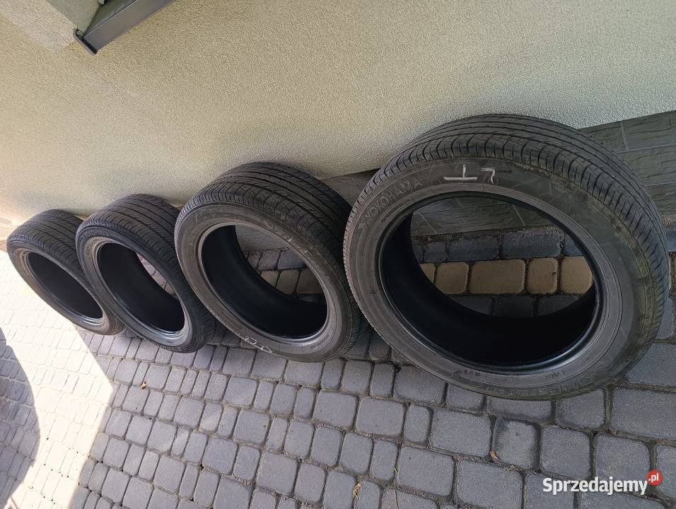 Sprzedam komplet 4 opon letnich YOKOHAMA 22555 Rzeszów