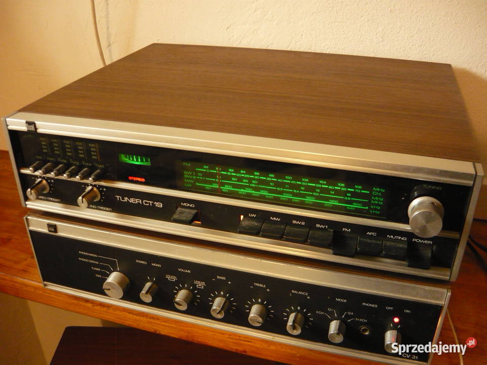 Wzmacniacz i tuner Dual klasyk lata 70teŁadny i dolnośląskie Wrocław