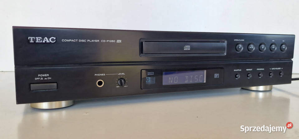 TEAC odtwarzacz CD player P 1260 CDP1260 Międzychód