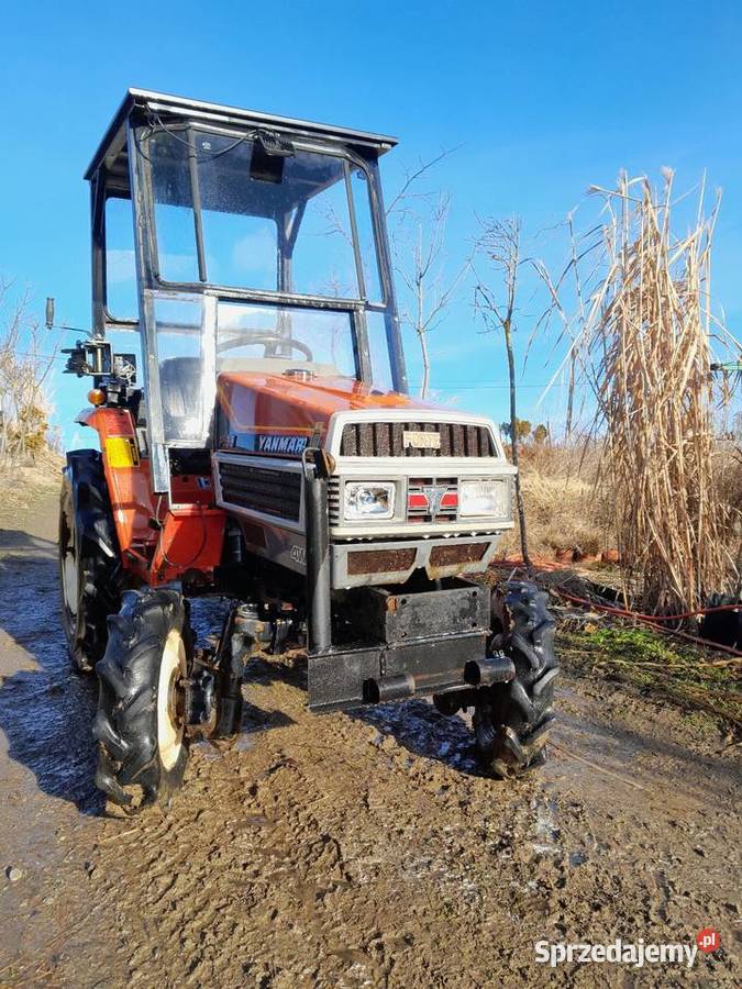 Traktor traktorek yanmar glebogryzarka pług do