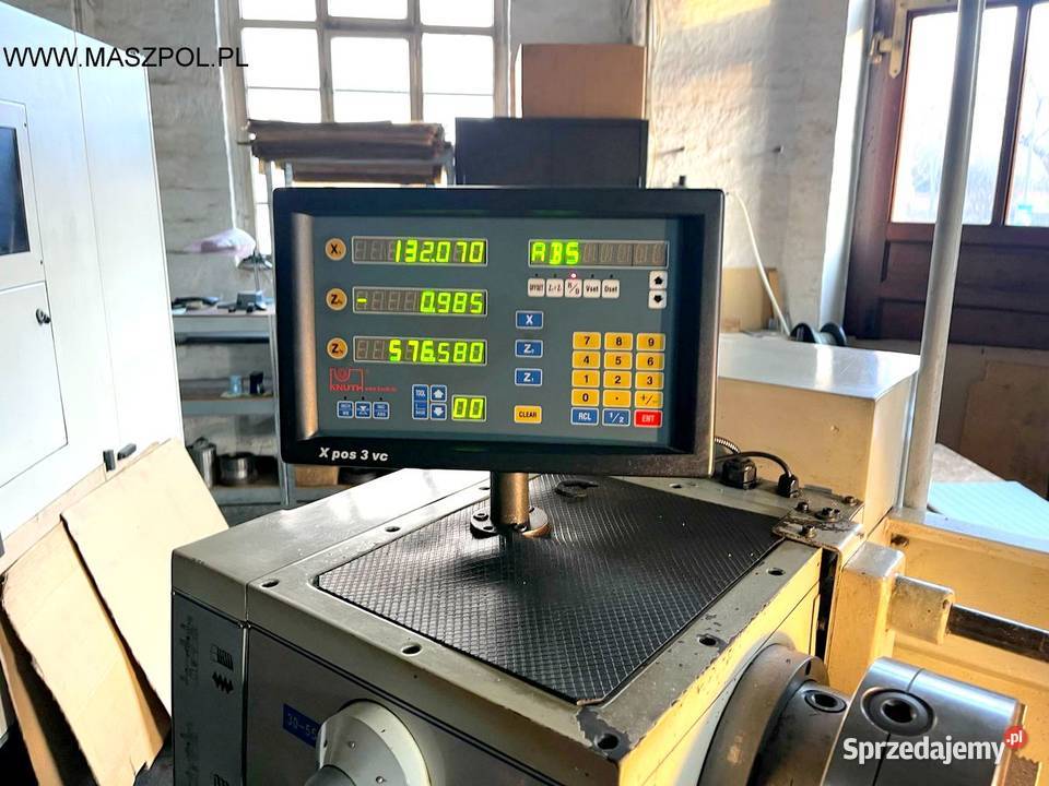 Tokarka uniwersalna VTurn 410 x 1000 KNUTH Produkcja