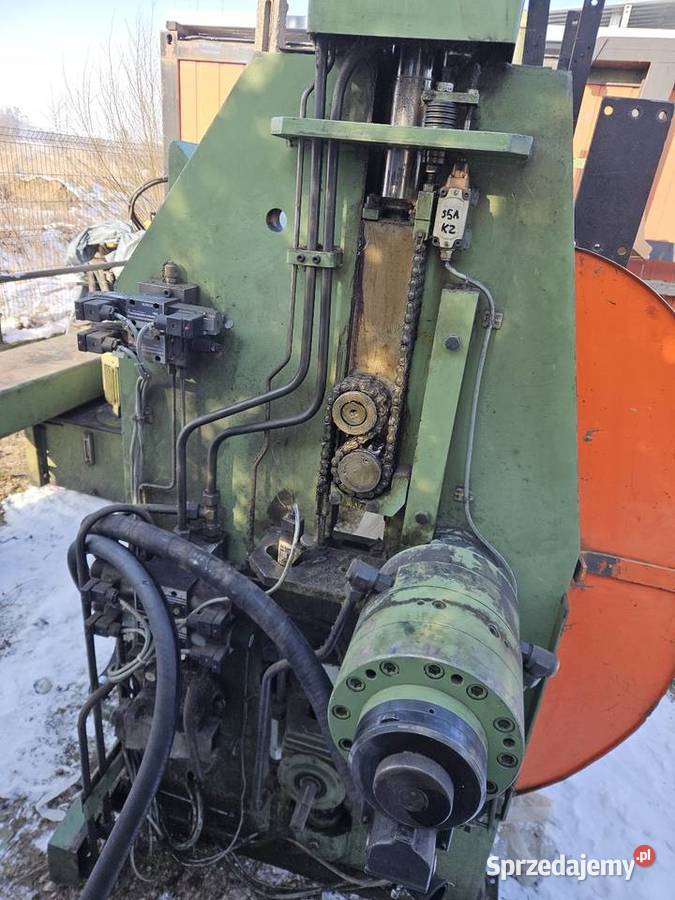 Zaginarka do blachy krawędziarka Ras 3000x4mm Gostyń sprzedam