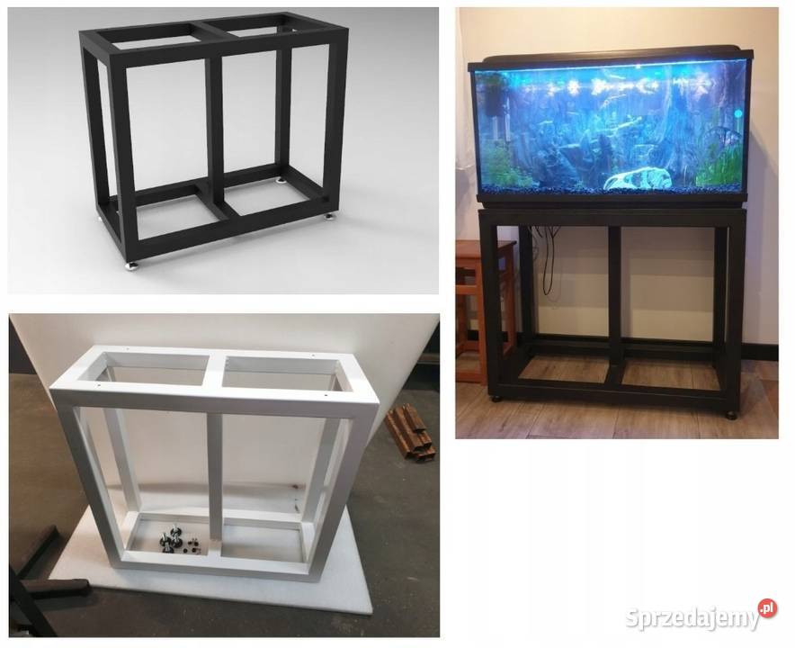 Stelaż stalowy pod akwarium mocny na wymiar podkarpackie Jeżowe