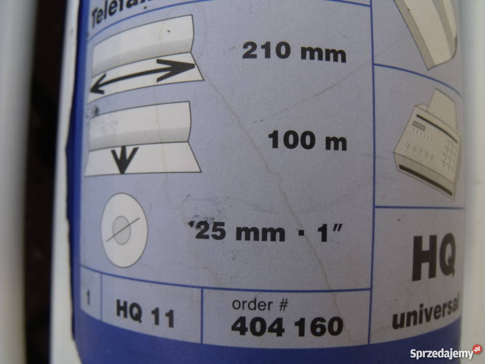 Papier do faxu termiczny Pelikan opolskie Krapkowice
