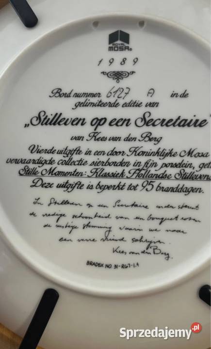 Talerz w ramce do zawieszenia Bradex Zielona Góra