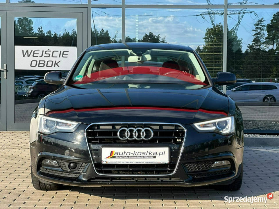 Audi A5 Sportback LED Bixenon Grzane fotele serwisowany w ASO Kąty Opolskie
