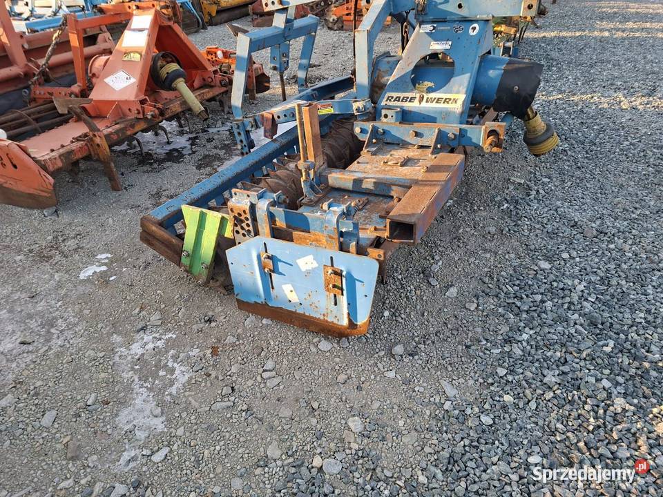 Agregat uprawowosiewny brona RABEWERK 3m
