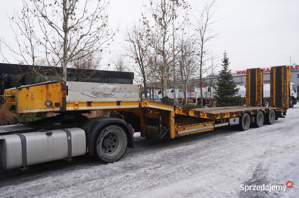 Naczepa AMC CASTERA SR 38T oś skrętna245101 niskopodłogowe Kraków