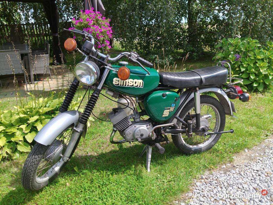 SIMSON S51 1990r zarejestrowany opłacony wielkopolskie