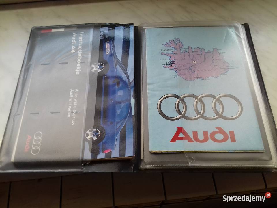 Audi A4 B5 Instrukcja obsługi książka etui Szczebrzeszyn