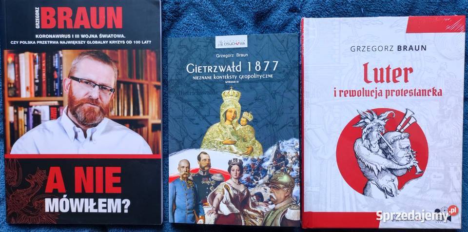 Grzegorz Braun książki historia, archeologia Radom