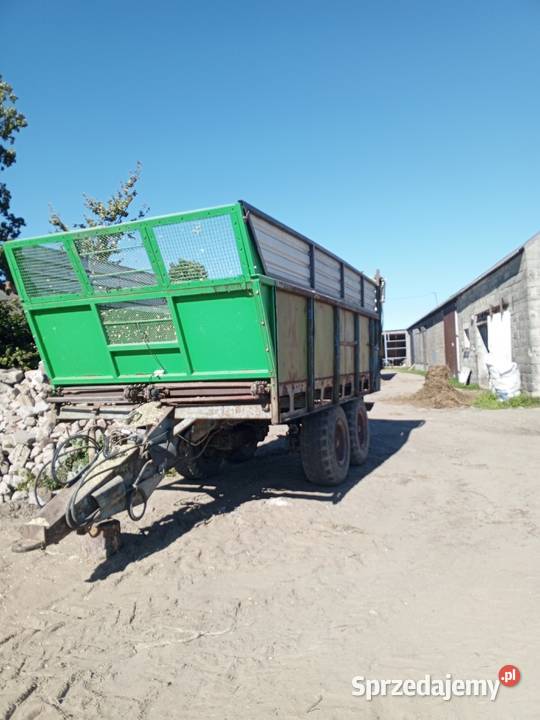 Rozrzutnik obornika tandem Fortschritt T088 kujawsko-pomorskie