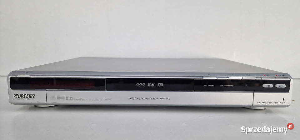 SONY CD RDRHX520 RDR hx 520 Nagrywarka DVD HDD