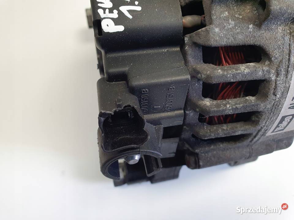 ALTERNATOR Peugeot 207 14 16V 9656956280 valeo osobowe Układ elektryczny, zapłon Rudka