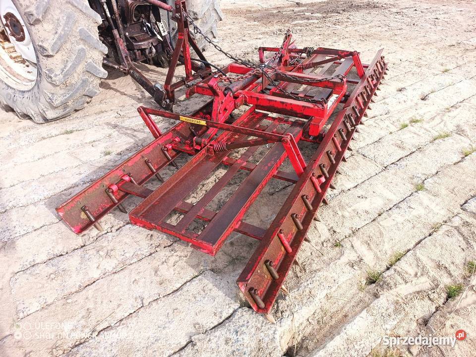 Włóka polowa Vaderstad 4m agregat brona wały Rostkowo