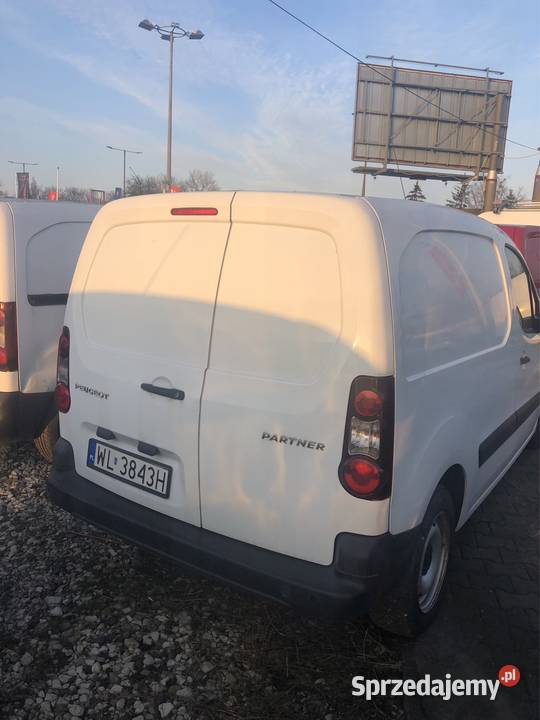 Peugeot partner benzyna biały Warszawa sprzedam