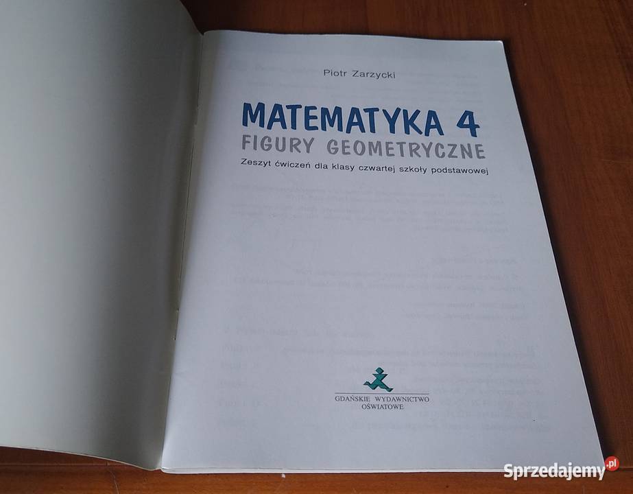 Matematyka z plusem 4 figury geometryczne zeszyt matematyka