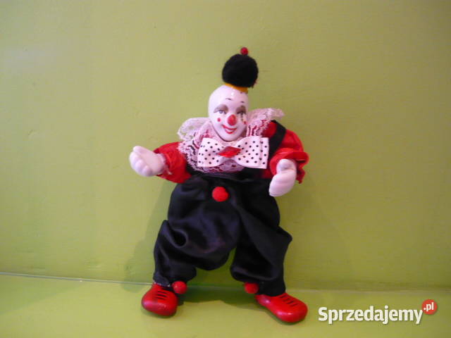 Klown porcelana vintage