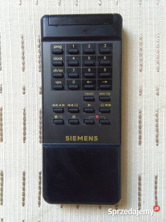 Oryginalny pilot Siemens magnetowid sprzedam