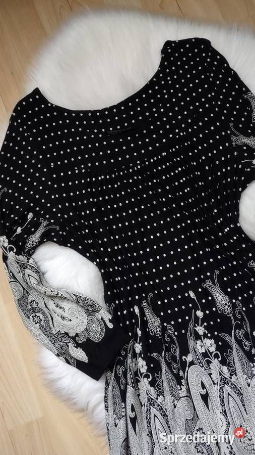 Czarna tunika damska ML Feminine Moda i Styl Olkusz sprzedam