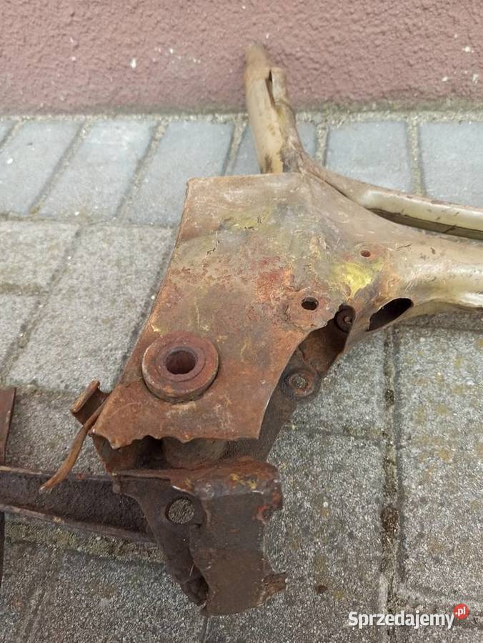 Simson SR 2 rama wahacz PRL wielkopolskie Ostrów Wielkopolski