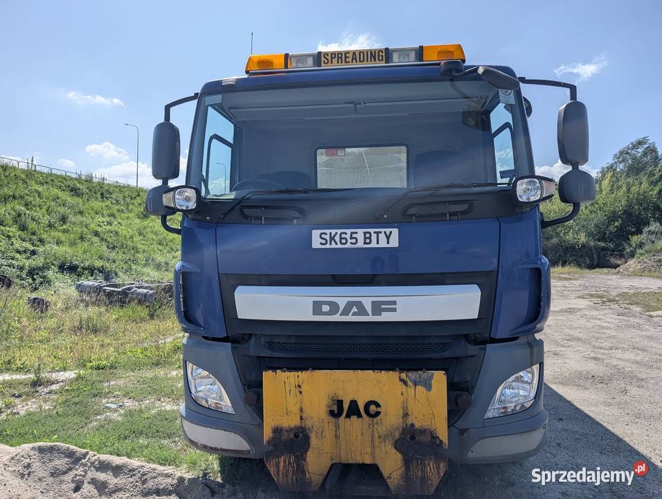 Piaskarka DAF CF370 6x4 2015 Ropczyce