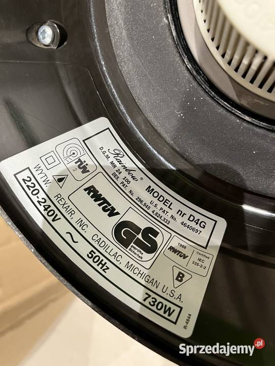 Odkurzacz Rainbow D4G używany stan idealny Poznań sprzedam