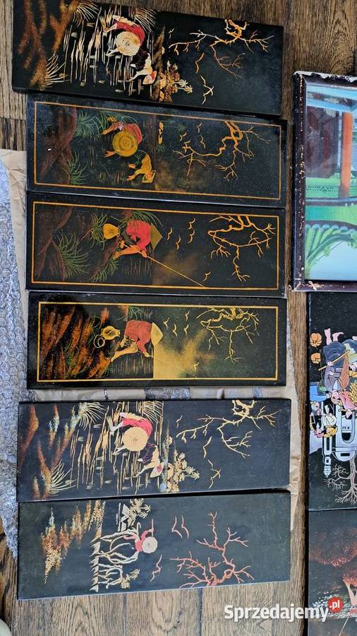 lampa lampion chiński stary unikatowy rękodzieło Warszawa