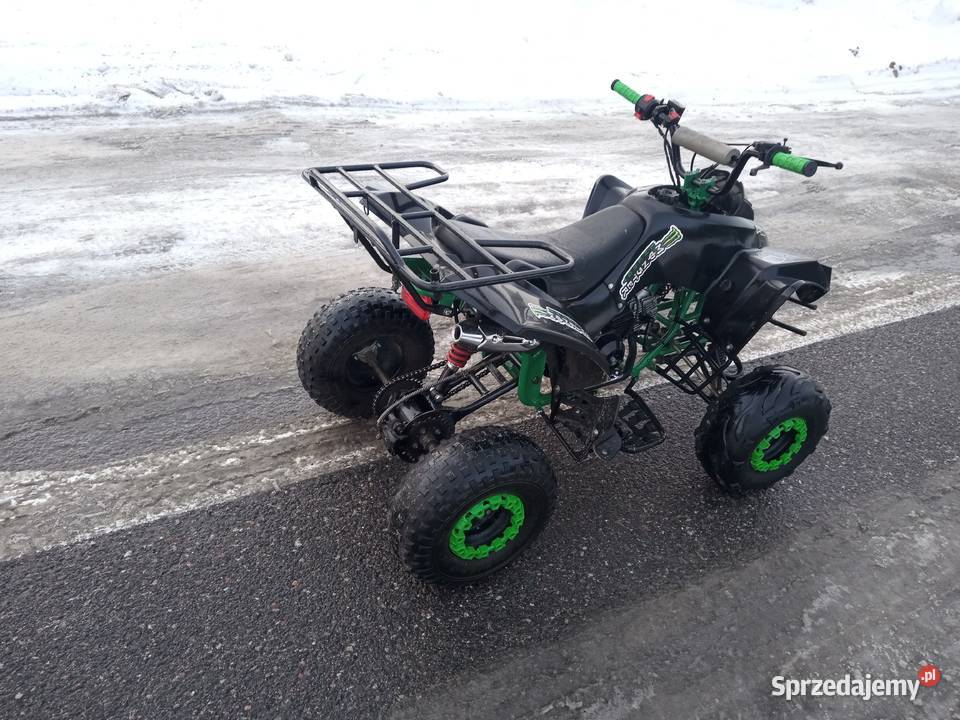 Quad bombardier 125 11 350km mazowieckie Mława sprzedam