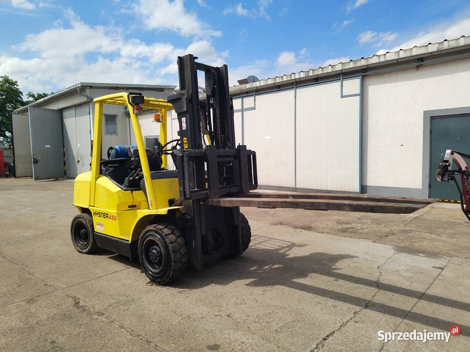 Wózek widłowy HYSTER H45 XM 2006 LPG Zielęcice sprzedam