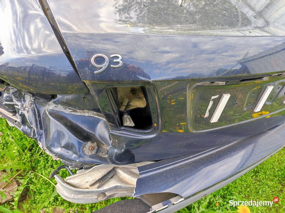 SAAB 93 KLAPA TYŁ POKRYWA SEDAN osobowe Zamość sprzedam