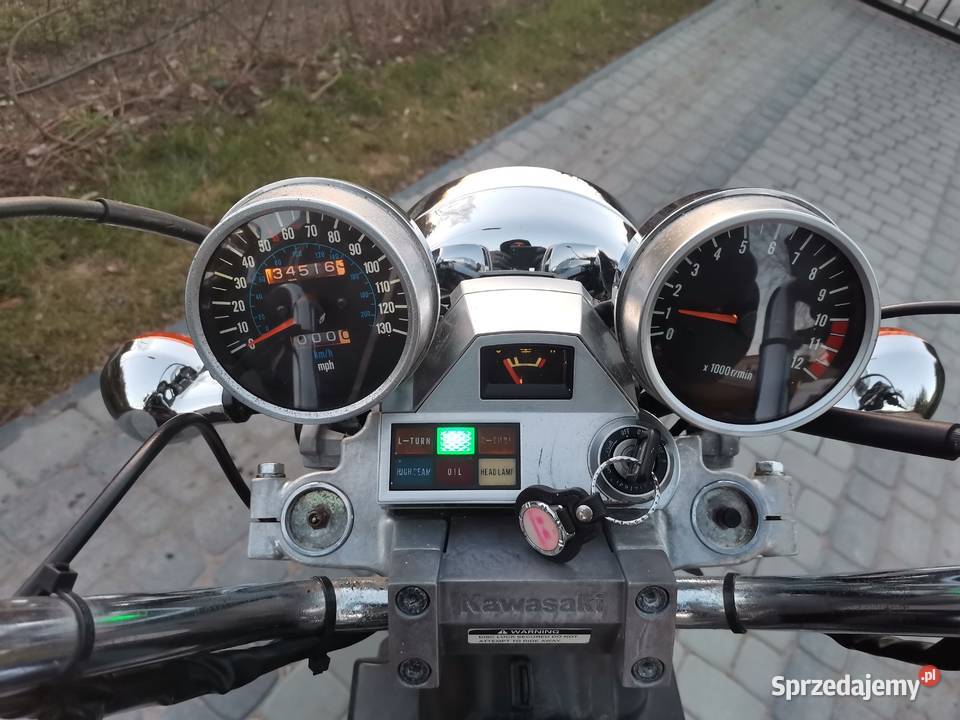 CHOPPER KAWASAKI LTD 454450EN 500 ZAREJESTROWANY Trzeciewiec sprzedam