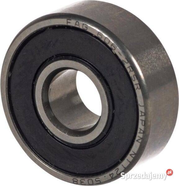 Łożysko kulkowe zwykłe 6x17x6 mm INAFAG 6062RS Kamionna