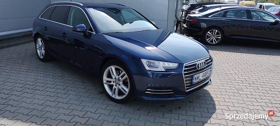 Audi A4 B9 Awant 20 TDI 2016r aluminiowe felgi A4 Ząbki