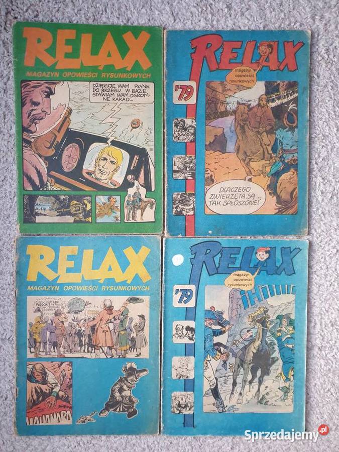 Magazyn Relax zestaw 4 numerów Gdynia