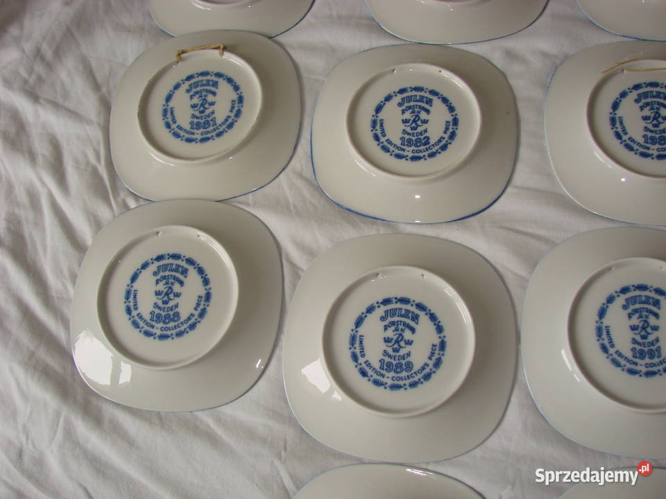 Rorstrand talerze świąteczne Pruszcz Gdański sprzedam