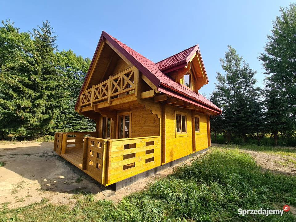 DREWNIANY DOMEK CAŁOROCZNY KAROLINA II 61 19 M2 warmińsko-mazurskie Mrągowo