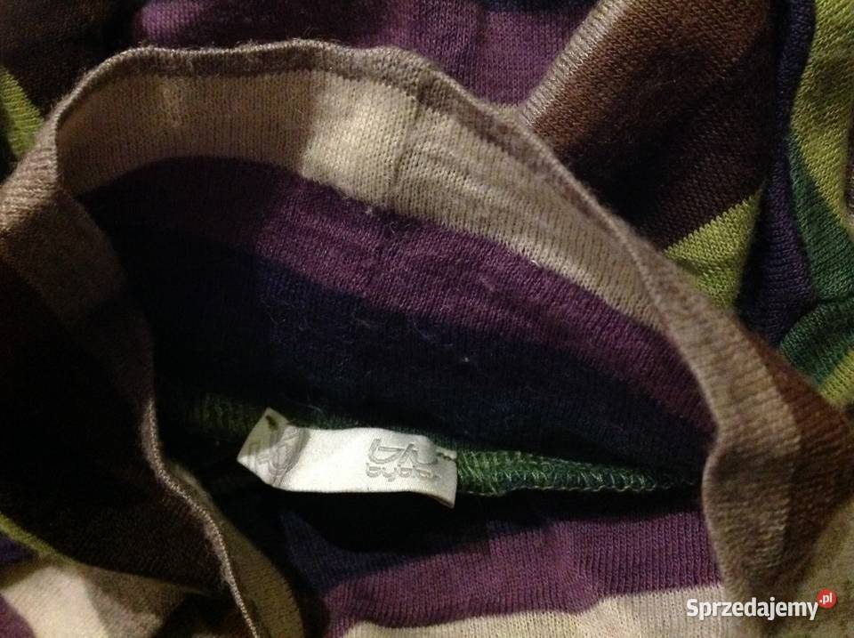 Cienki Golf damski BLU BYBLOS SM Paski