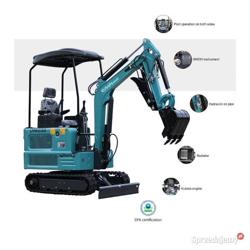 MINIKOPARKA DigMaster DM200 Warszawa