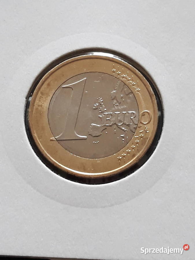 1 Euro Monako 2021 r mennicze