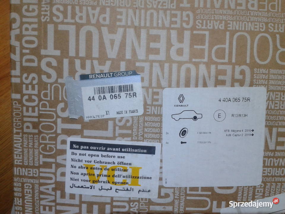 440A06575R Tarcza tyl Renault Megane 4 Kraków