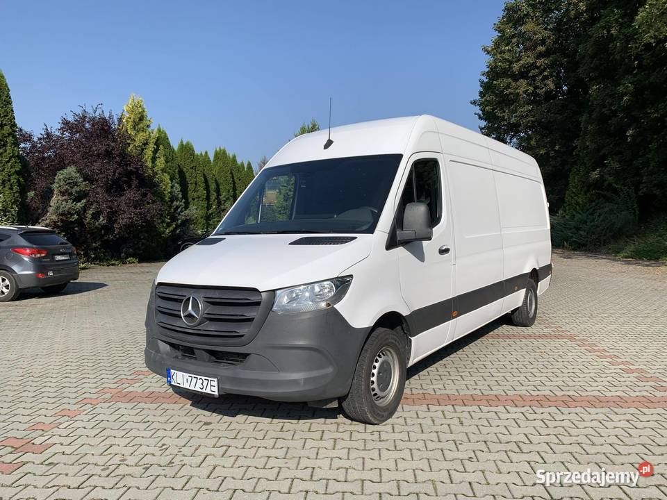 Mercedes Sprinter 907 blaszak 2021 ASR (kontrola trakcji) małopolskie Mszana Dolna