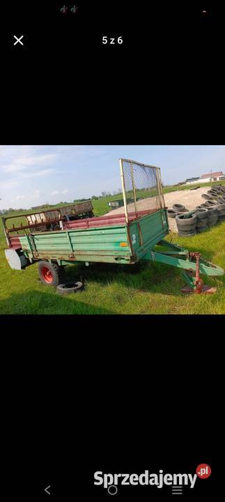 Rozrzutnik obornika jol met n2501 nieuszkodzony Ciełuchowo