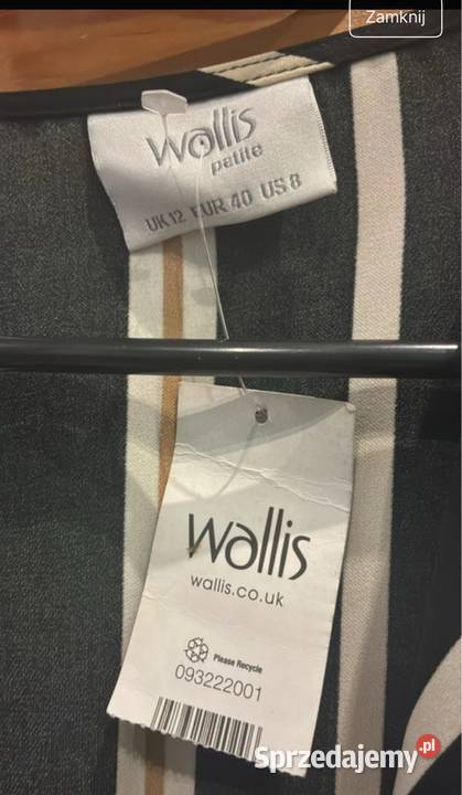 Wallis nowa koszula w paski L Dębica