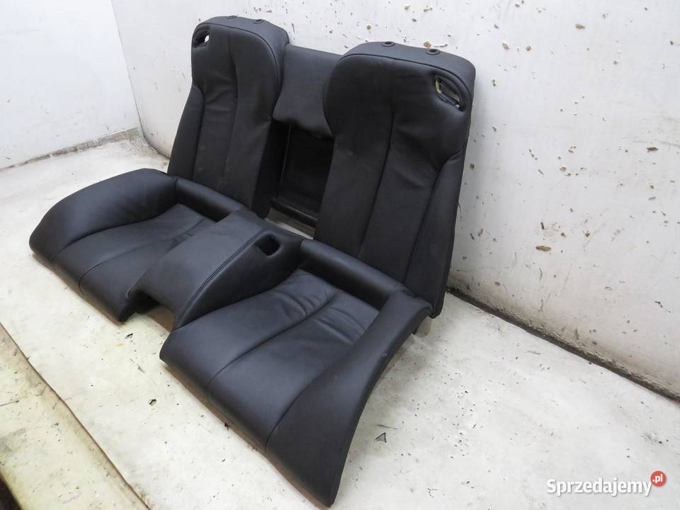 KANAPA TYŁ TYLNA SKÓRA BMW 6 F13 osobowe