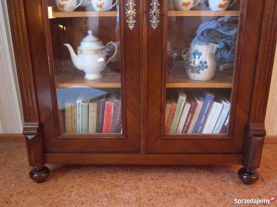 WITRYNA SERWANTKA BIBLIOTEKA EKLEKTYCZNA STYLOWA Żywiec