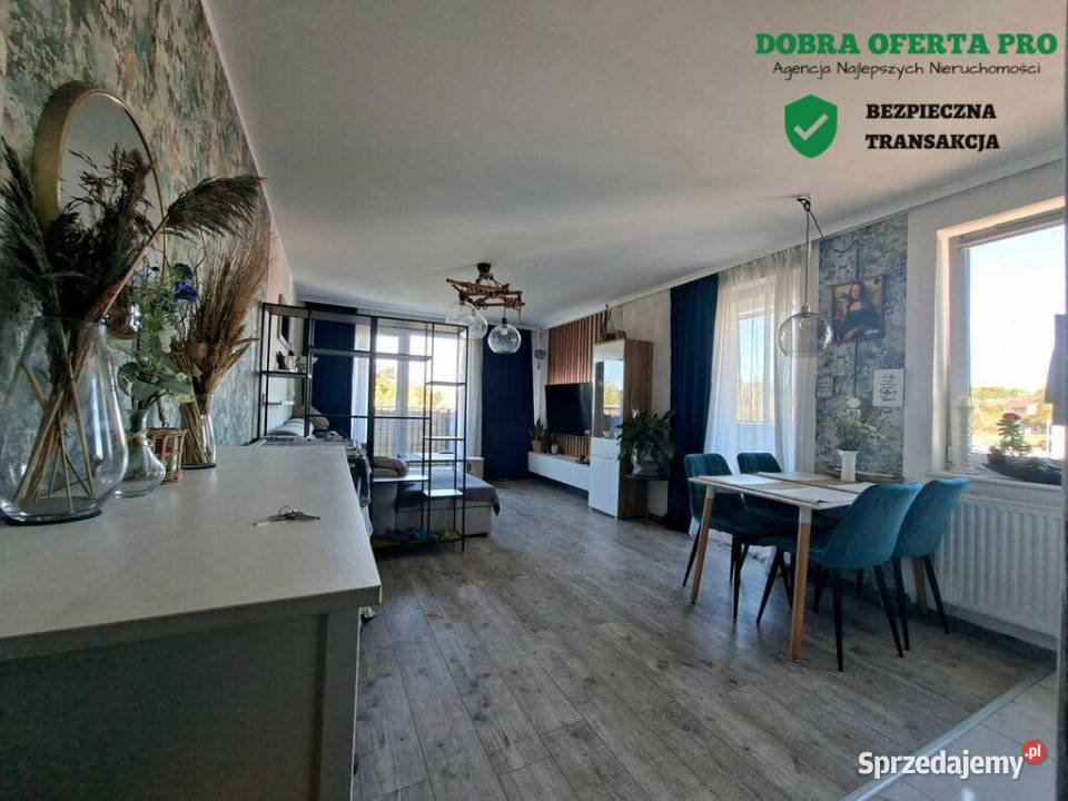 Stylowe 53 m z balkonem i 2 postojami Piętro 2 Sprzedaż Gdańsk