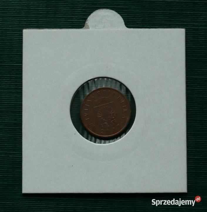 ŁOTWA 1 santim 2007r Gliwice